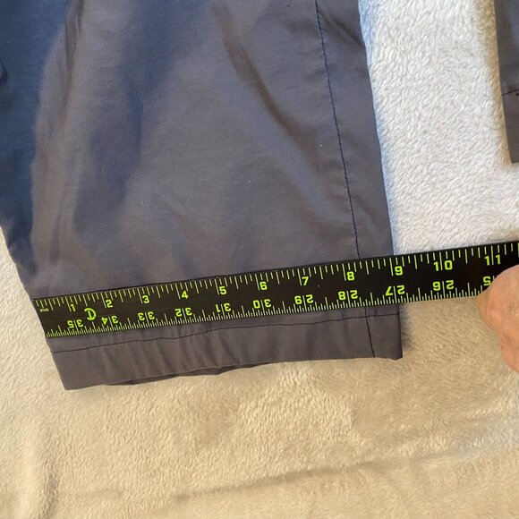 Wrangler Mens Pants 38x32 Gray Nylon & Spandex Pants With Button Closure & Side - Picture 6 of 10